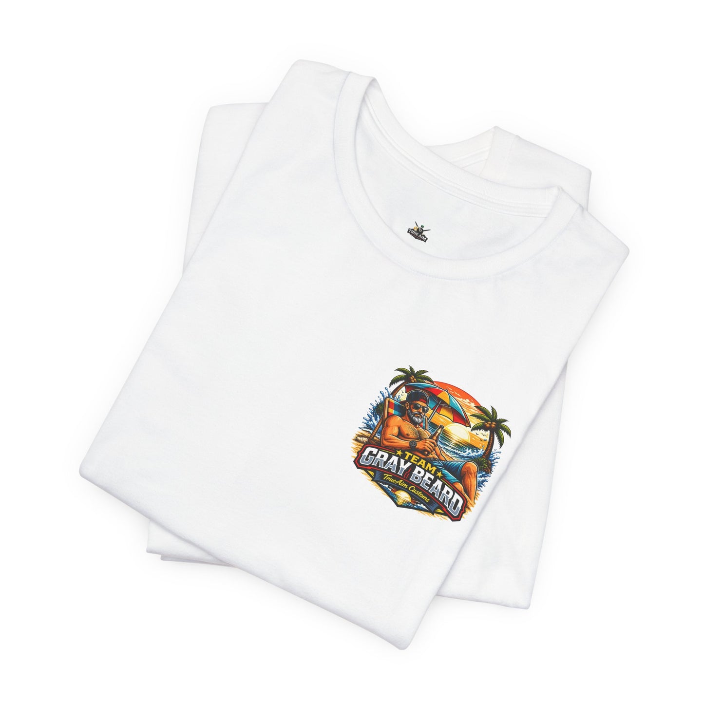 Team Gray Beard on the Beach Short Sleeve Tee